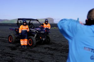 private black beach buggy