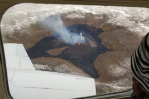 volcano airplane from rvk